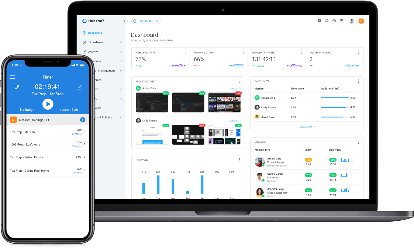 simple-to-use time tracking for accountants