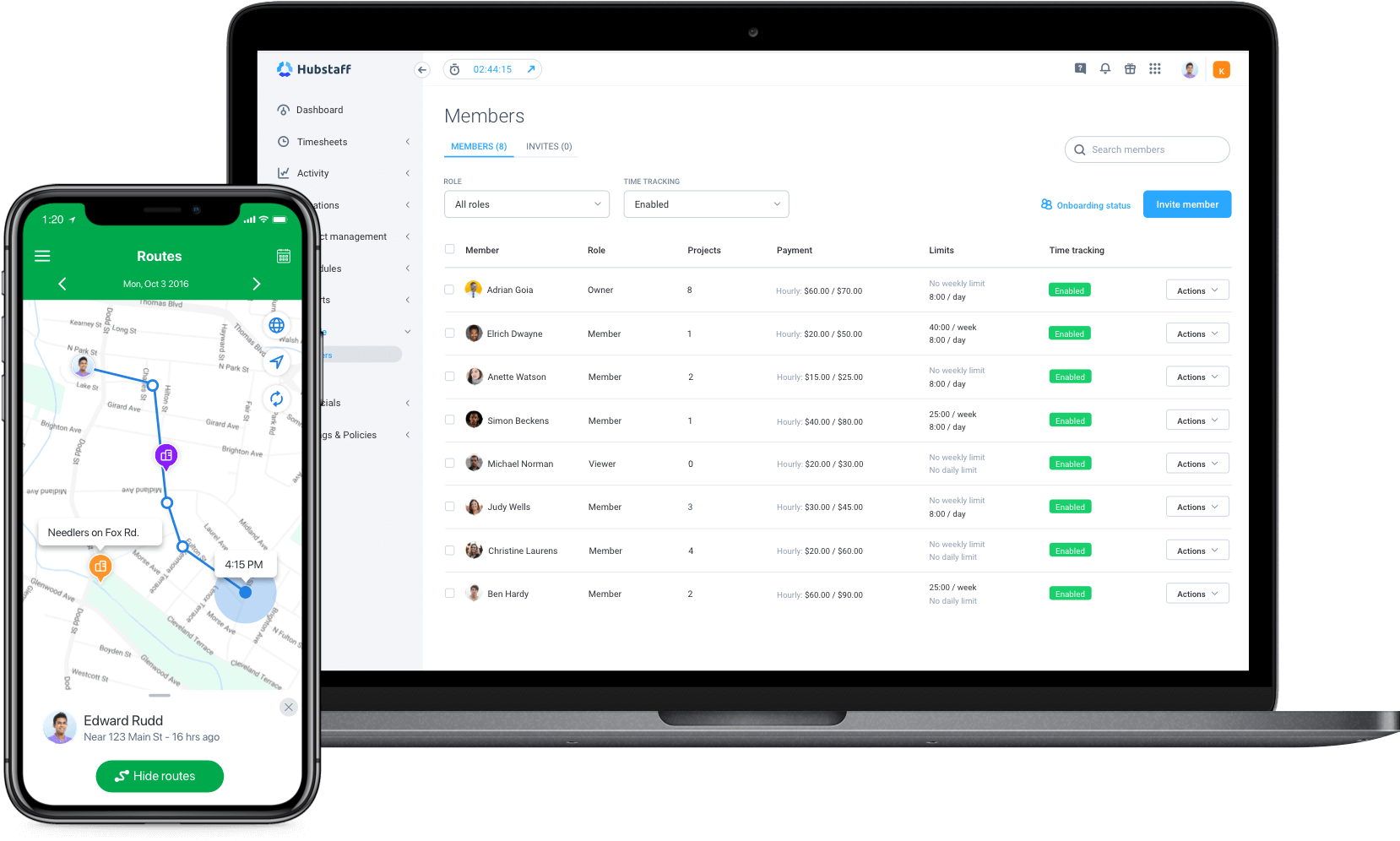 Janitorial Time Tracking and Scheduling software