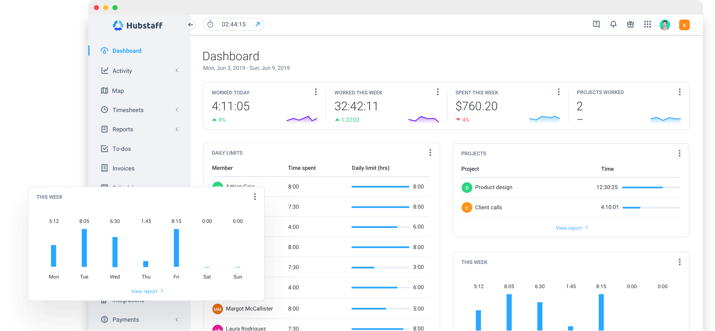 Try Hubstaff Time free