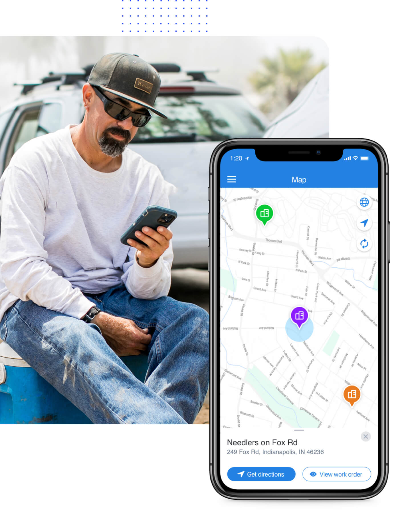 gps tracking for cleaning services